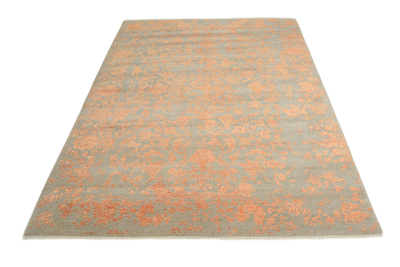 Designer Teppich - 210 x 157 cm - orange