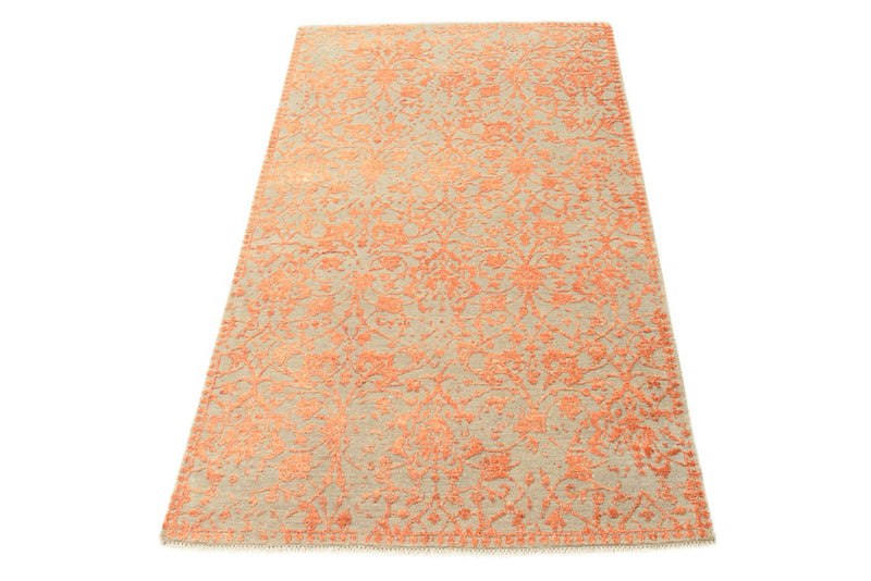 Designer Teppich - 154 x 92 cm - orange