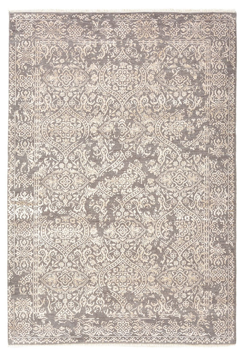 Designer Teppich - 179 x 125 cm - grau