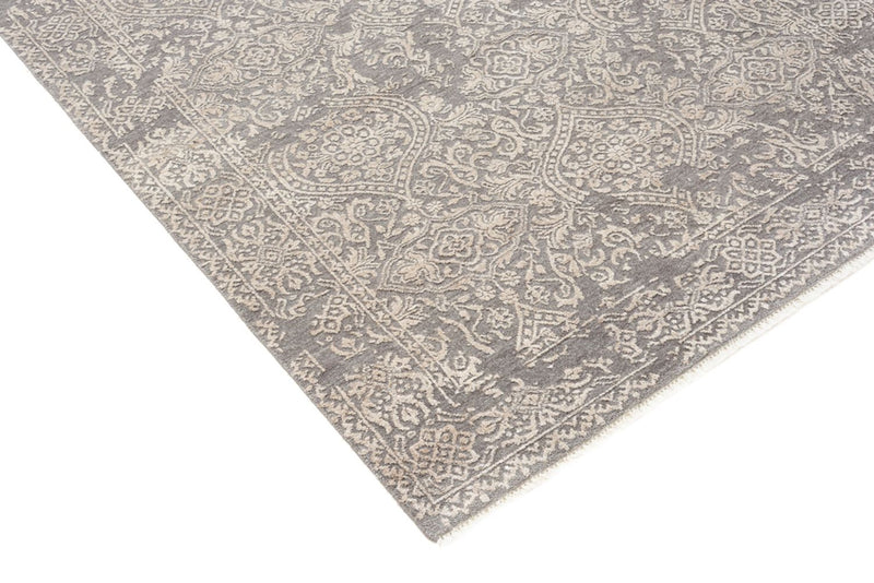 Designer Teppich - 179 x 125 cm - grau