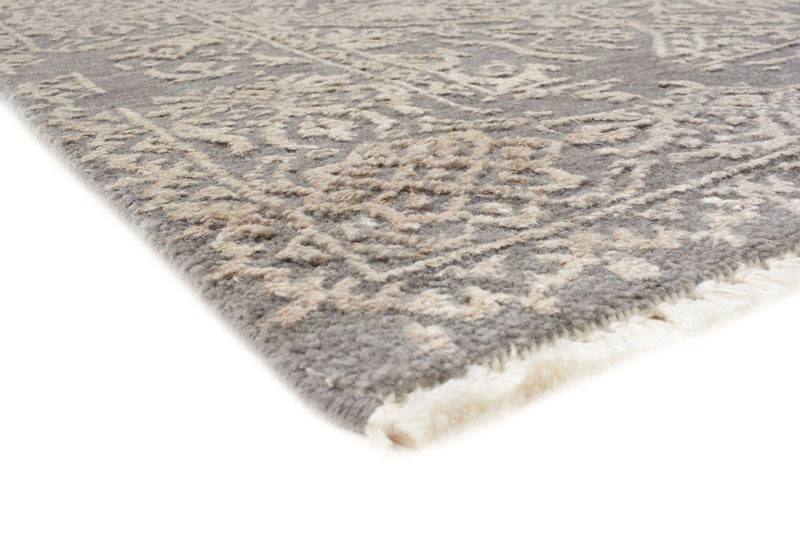 Designer Teppich - 179 x 125 cm - grau