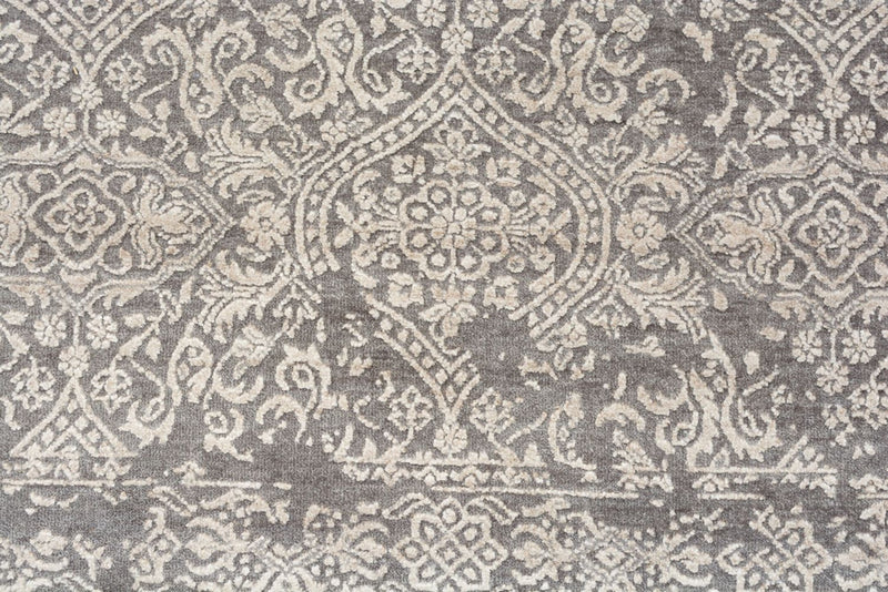 Designer Teppich - 179 x 125 cm - grau