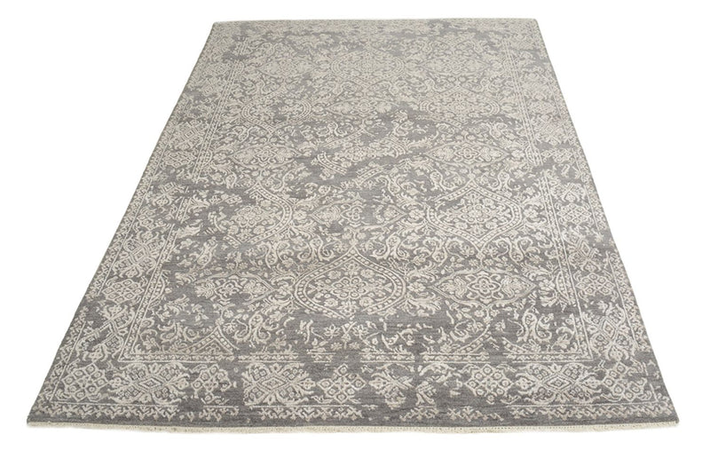 Designer Teppich - 179 x 125 cm - grau