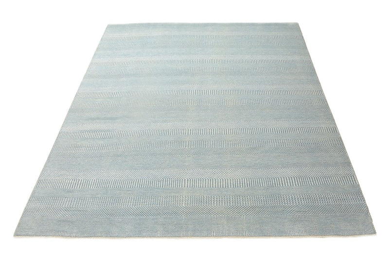 Designer Teppich - 313 x 243 cm - hellblau
