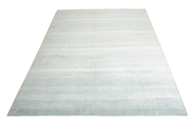 Designer Teppich - 313 x 243 cm - hellblau
