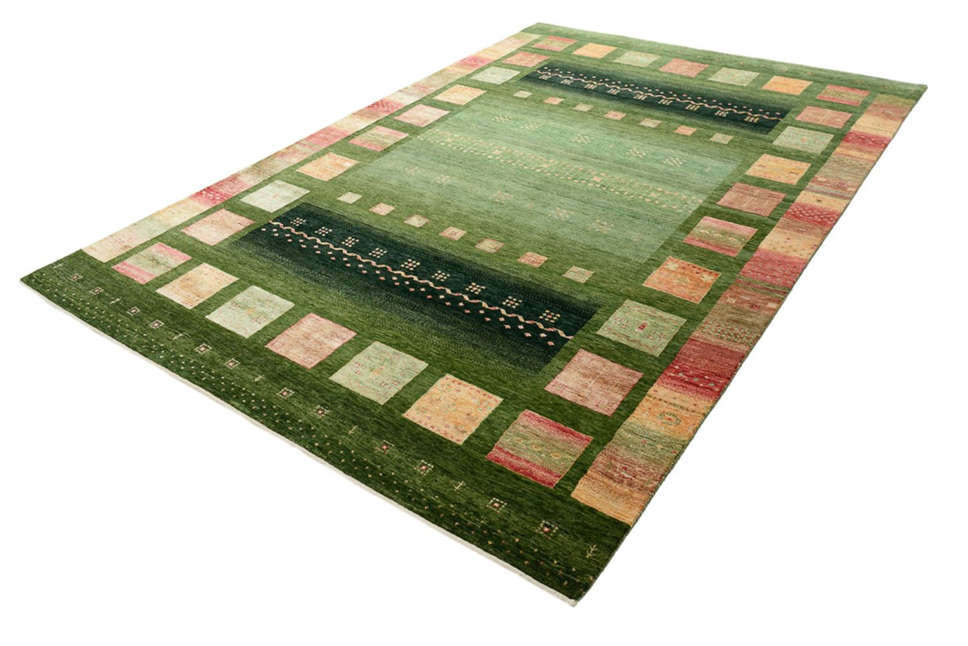 Tapis Loribaft indien Tapis 308x205cm - Tapis en laine