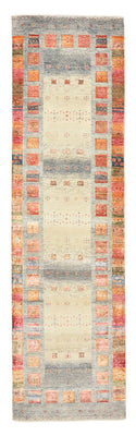 Läufer Gabbeh - Loribaft Indus - 295 x 82 cm - mehrfarbig