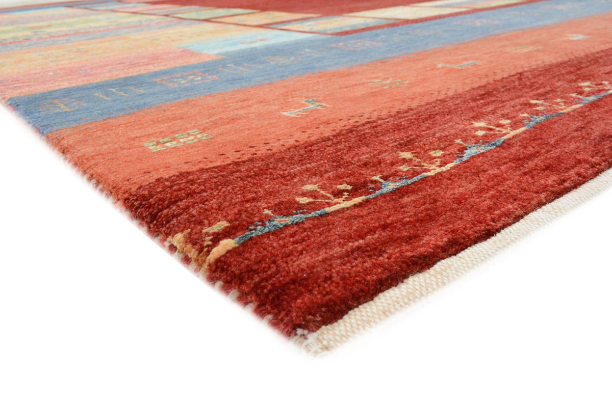 Gabbeh Teppich - Loribaft Indus - 242 x 176 cm - mehrfarbig