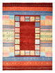 Gabbeh Teppich - Loribaft Indus - 241 x 178 cm - mehrfarbig