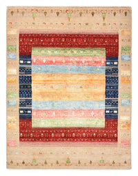 Tappeto Gabbeh - Loribaft Indus - 198 x 154 cm - multicolore