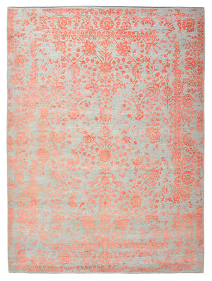 Tapis design - 372 x 275 cm - rose