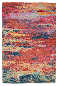 Tapis design - 182 x 119 cm - multicolore