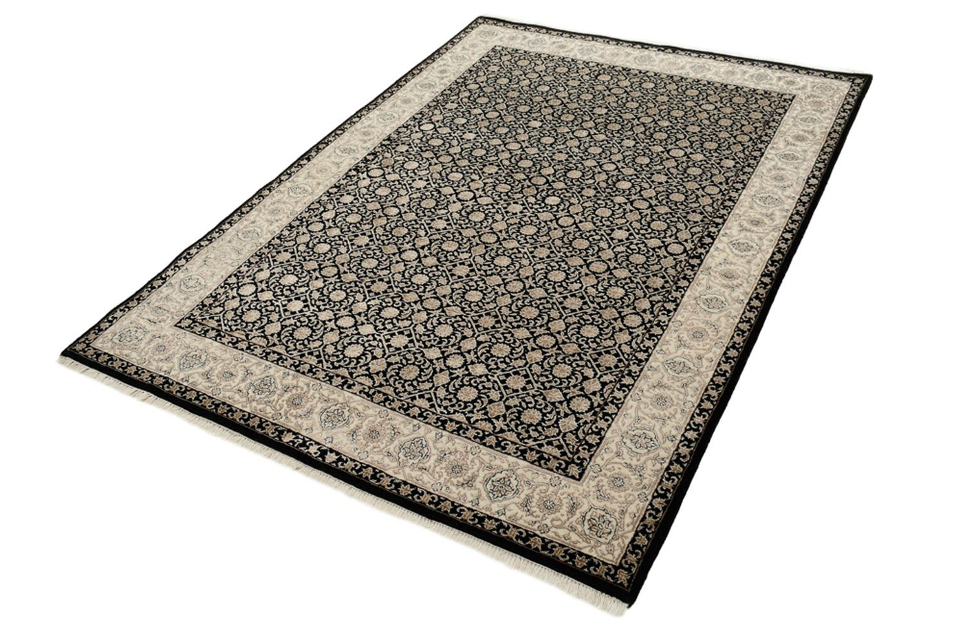 Orientteppich - Bidjar - Indus - 200 x 142 cm - dunkelbeige