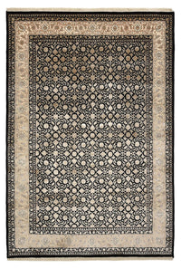 Tappeto orientale - Bidjar - Indo - 204 x 139 cm - beige scuro