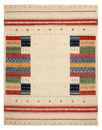 Tappeto Gabbeh - Loribaft Indus - 308 x 246 cm - beige chiaro