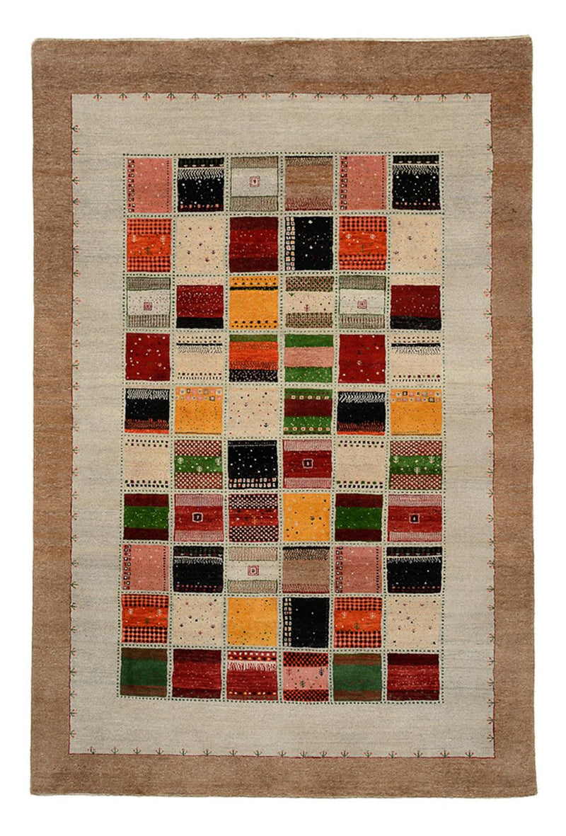 Gabbeh Teppich - Loribaft Indus - 295 x 197 cm - mehrfarbig