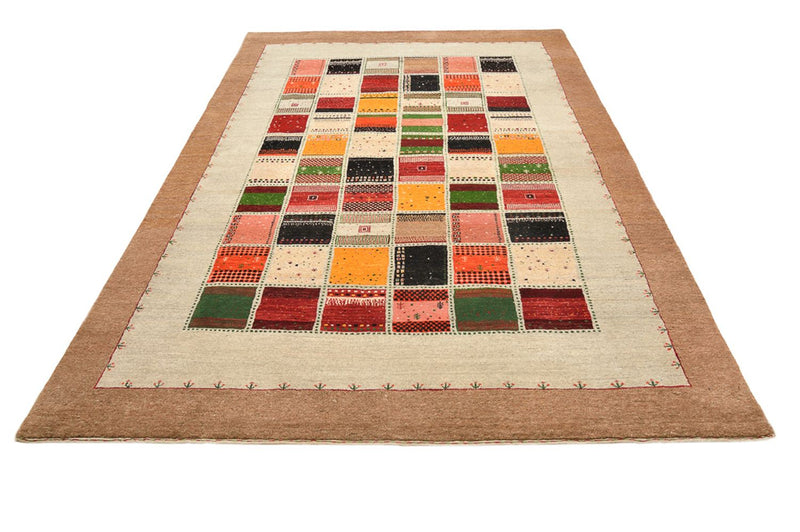 Gabbeh Teppich - Loribaft Indus - 295 x 197 cm - mehrfarbig