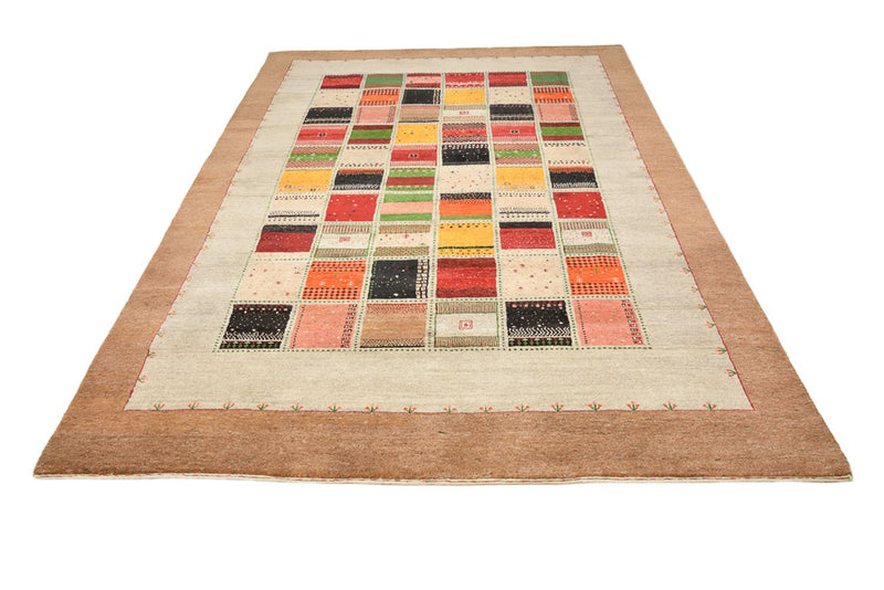 Gabbeh Teppich - Loribaft Indus - 295 x 197 cm - mehrfarbig