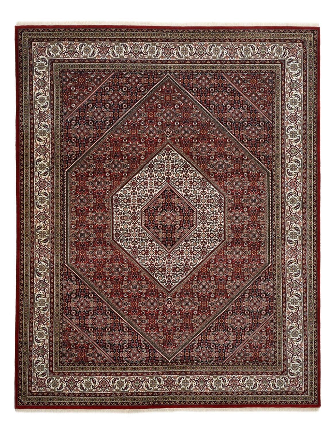 Perserteppich - Bidjar - Royal - 250 x 199 cm - bordeauxrot