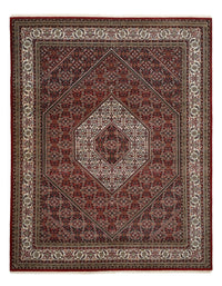 Tapis persan - Bidjar - Royal - 250 x 199 cm - rouge bordeaux