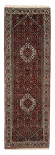 Läufer Perser - Bidjar - 245 x 79 cm - bordeauxrot
