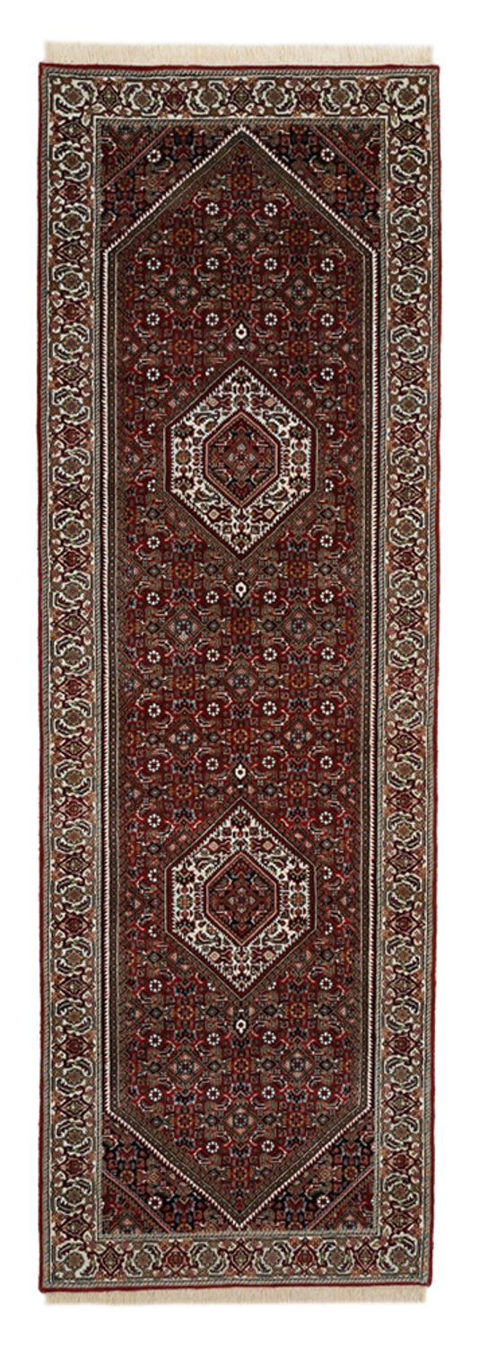 Läufer Perser - Bidjar - 245 x 79 cm - bordeauxrot