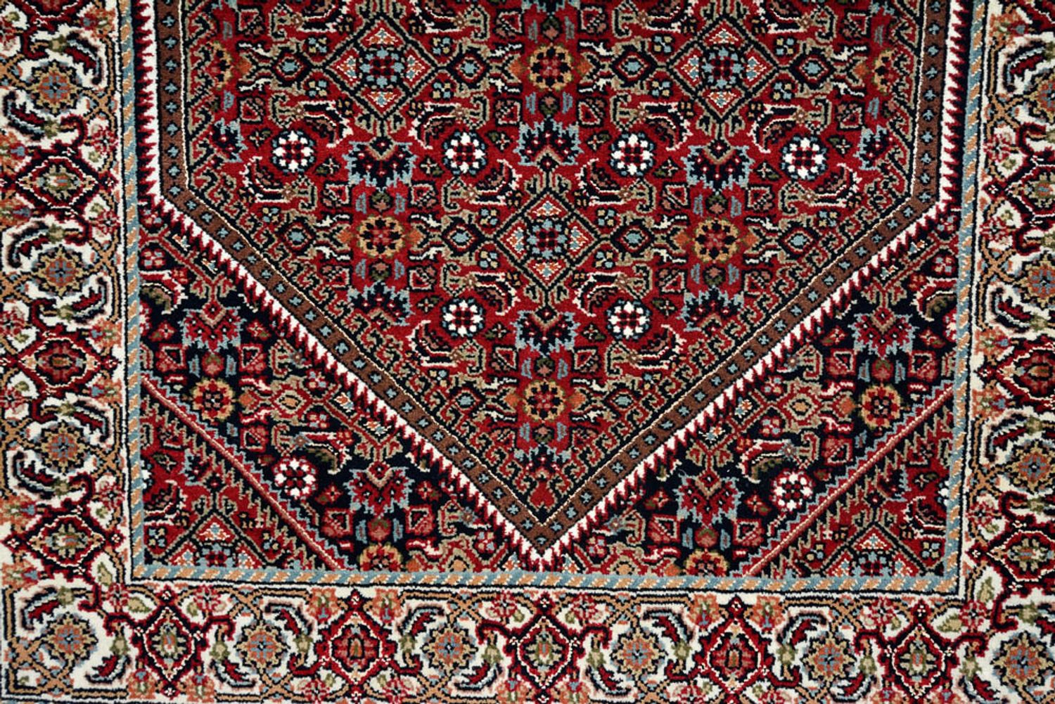 Läufer Perser - Bidjar - 245 x 79 cm - bordeauxrot