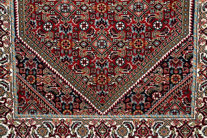 Läufer Perser - Bidjar - 246 x 79 cm - bordeauxrot