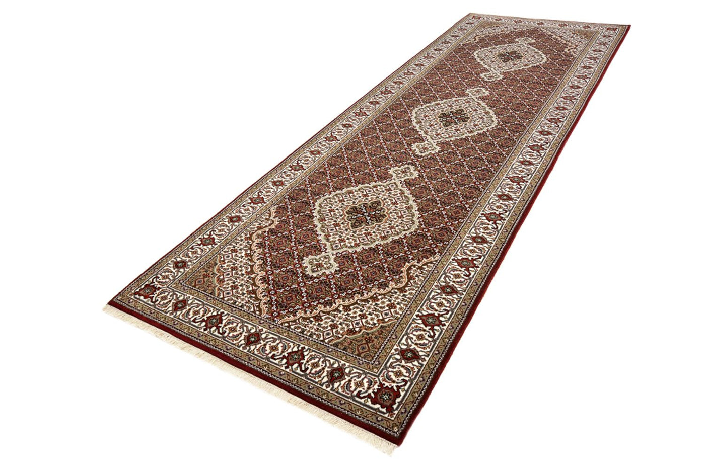 Tabriz Indo Tappeto 362x122cm - Tappeto orientale