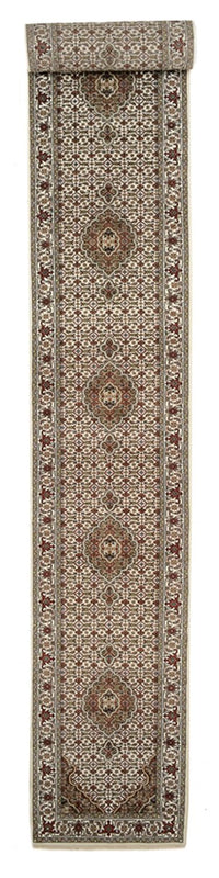 Tappeto corsia Tappeto orientale - Tabriz - 602 x 81 cm - beige chiaro