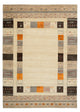Gabbeh Teppich - Loribaft Indus - 281 x 203 cm - hellbeige