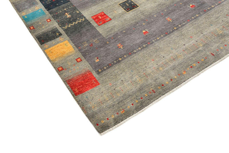 Gabbeh Teppich - Loribaft Indus - 241 x 175 cm - sand