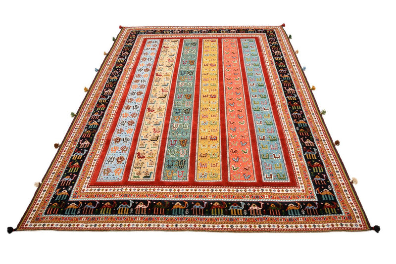 Orientteppich - 245 x 176 cm - mehrfarbig
