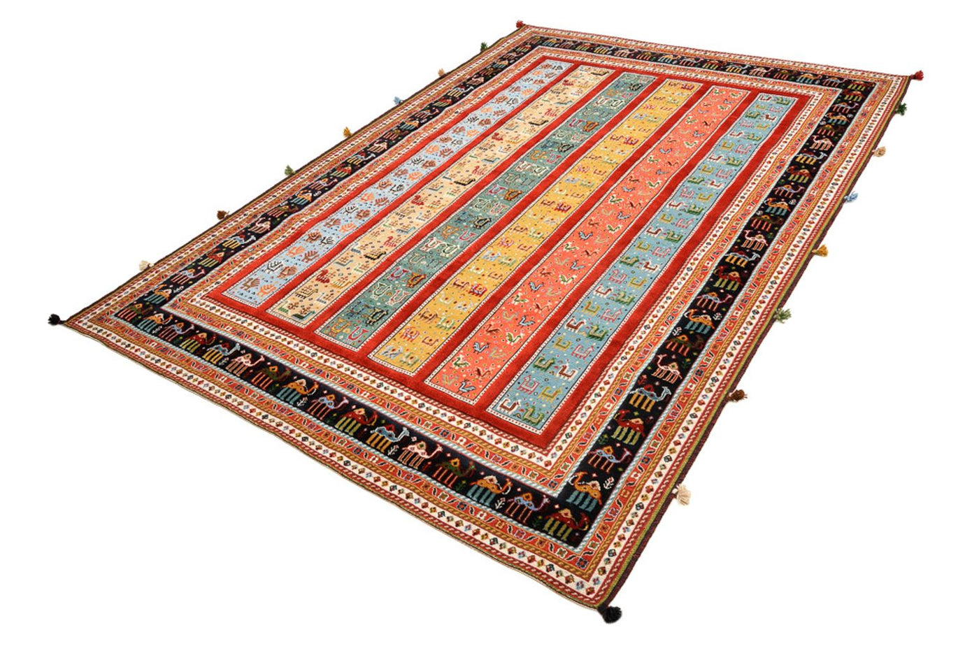 Orientteppich - 245 x 176 cm - mehrfarbig