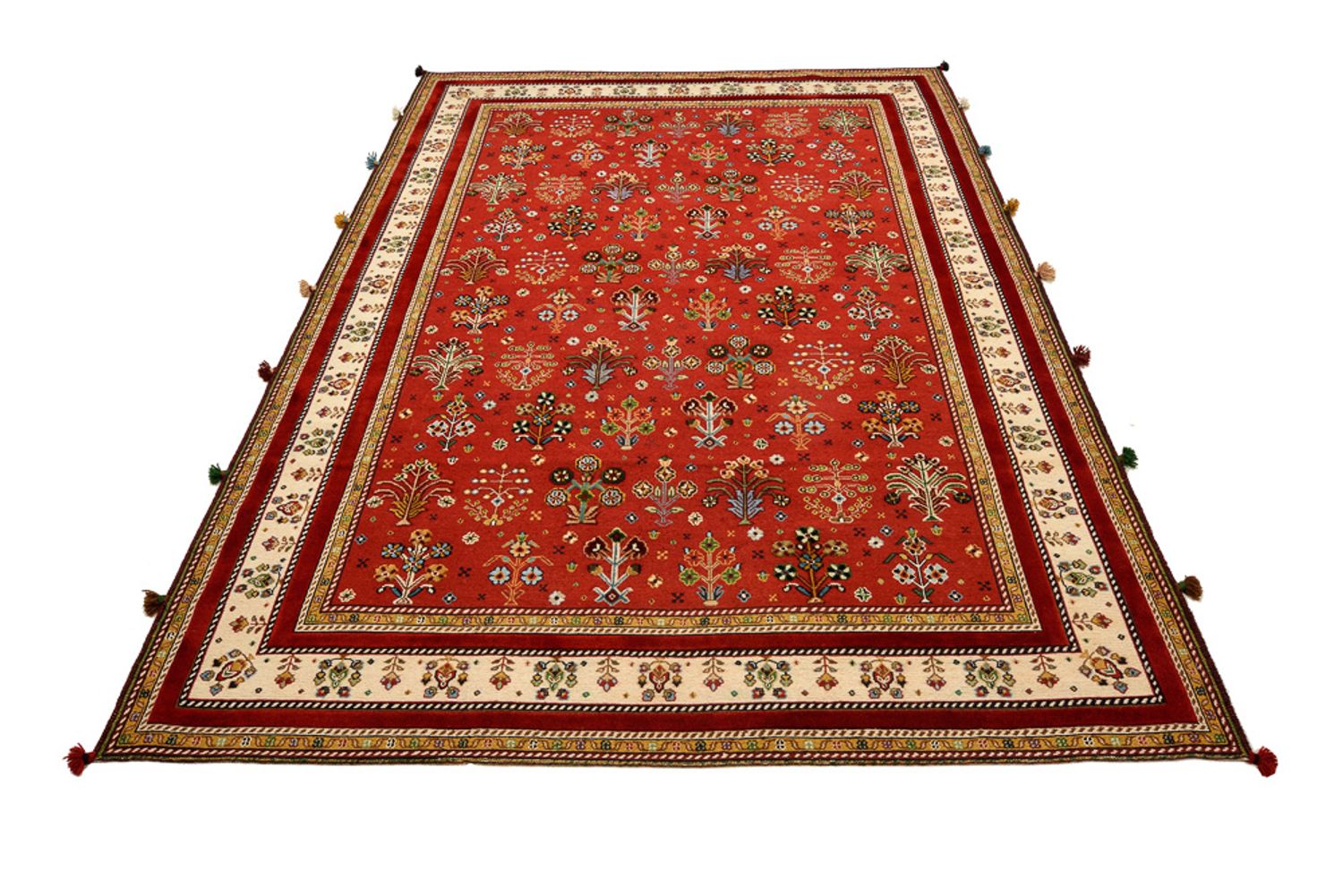 Orientteppich - 245 x 176 cm - rot