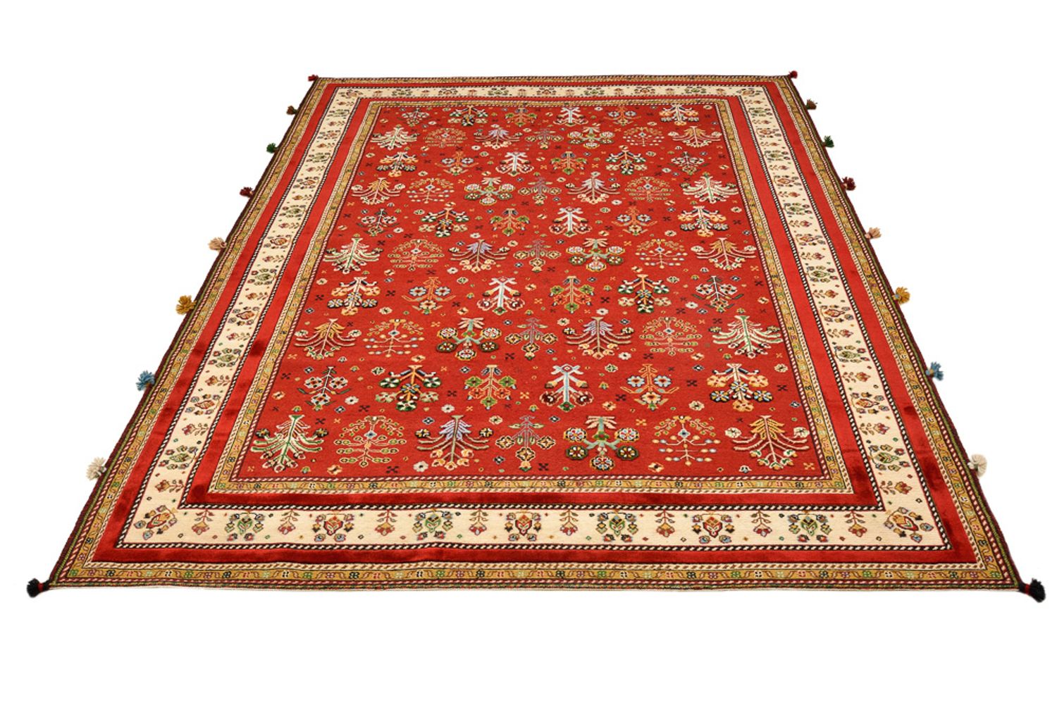 Orientteppich - 245 x 176 cm - rot
