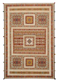 Tapis oriental - 296 x 199 cm - beige clair