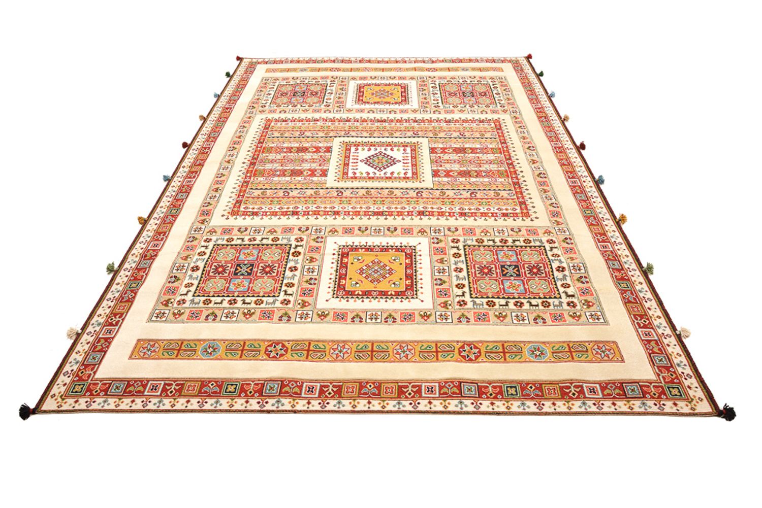 Orientteppich - 296 x 199 cm - hellbeige