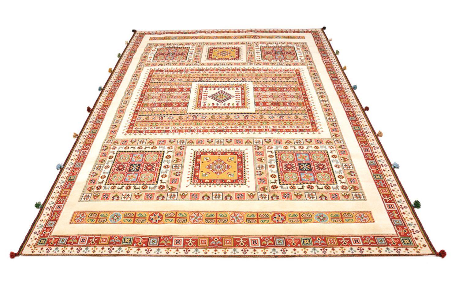 Orientteppich - 296 x 199 cm - hellbeige