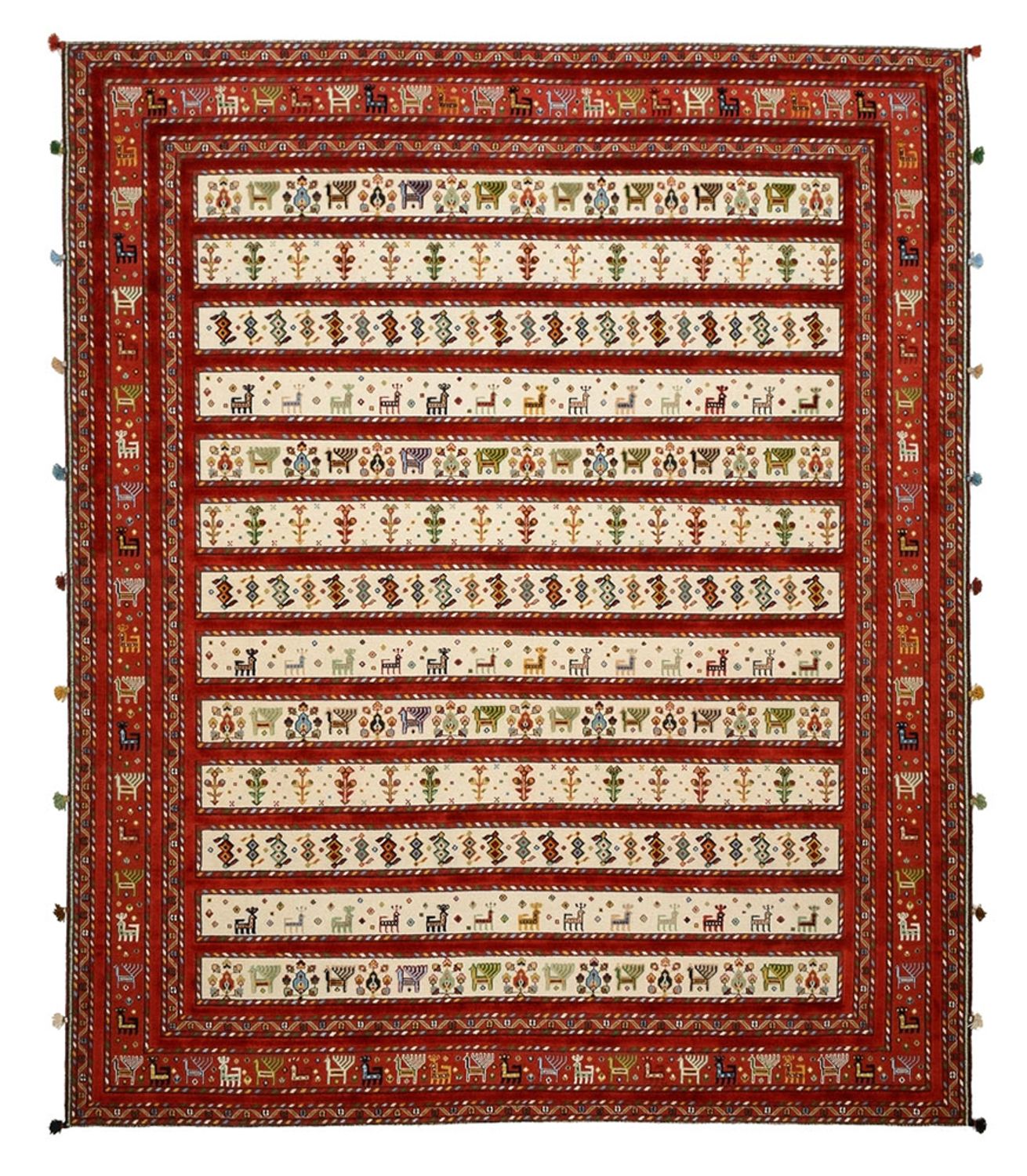 Orientteppich - 300 x 250 cm - hellbeige