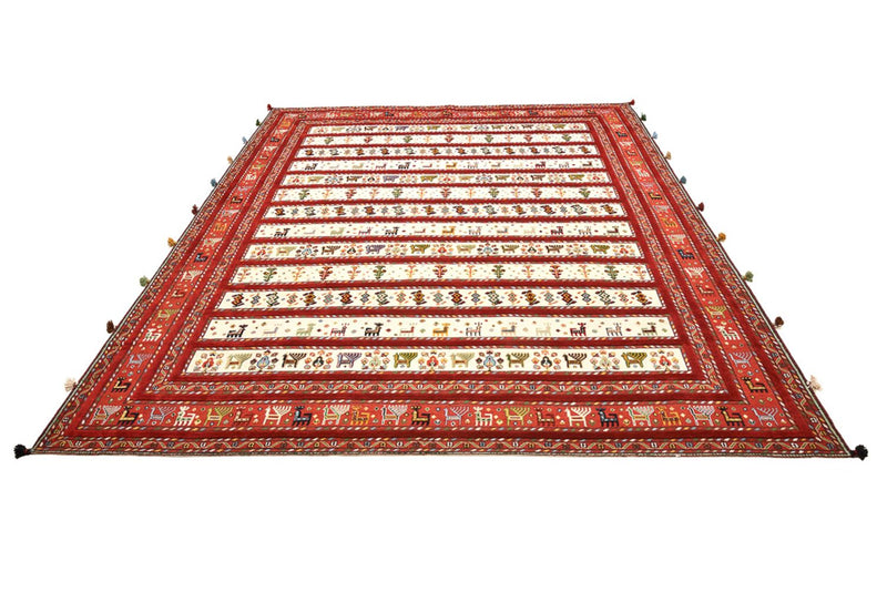 Orientteppich - 300 x 250 cm - hellbeige