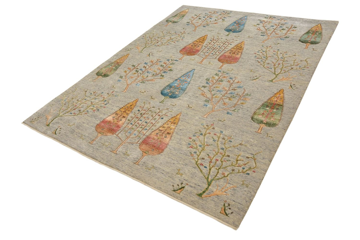 Indo Loribaft Teppich 204x155cm - Wollteppich