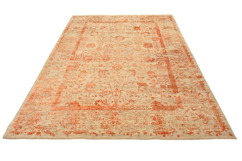 Designer Teppich - 285 x 197 cm - rost