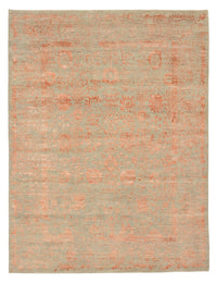Tapis design - 196 x 150 cm - rouille