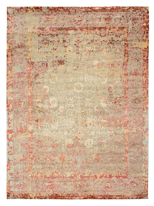 Designer Teppich - 340 x 248 cm - terrakotta