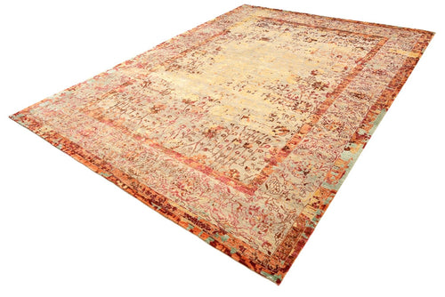 Designer Teppich - 340 x 248 cm - terrakotta