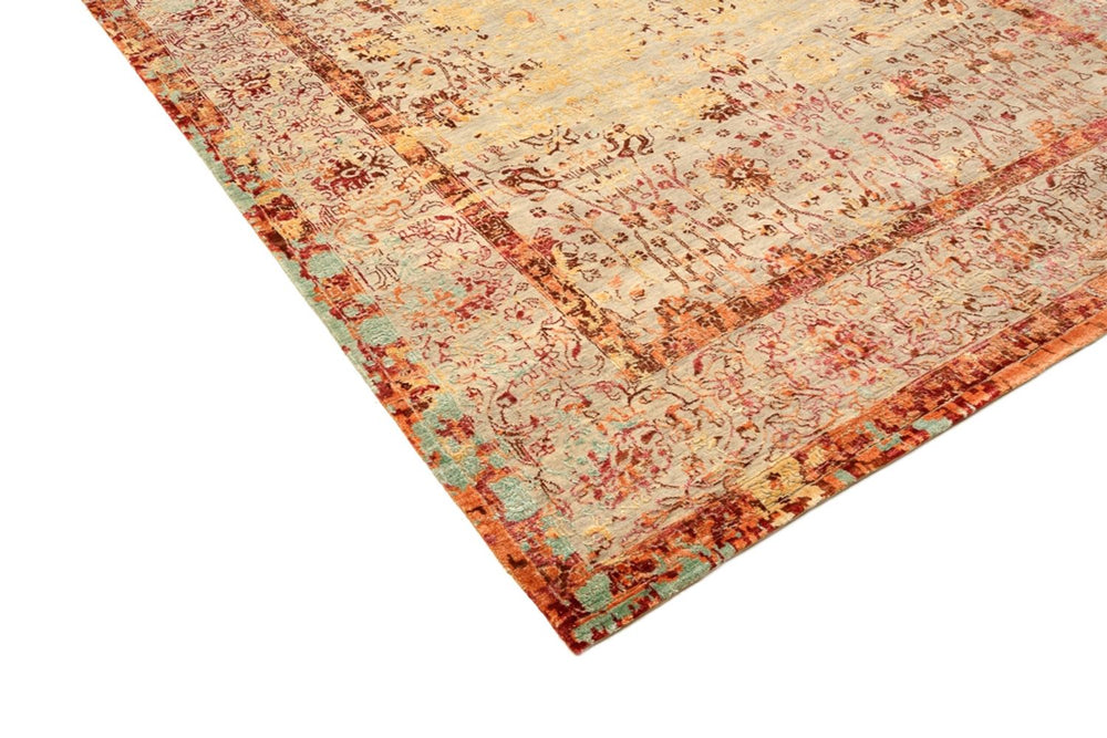 Designer Teppich - 340 x 248 cm - terrakotta