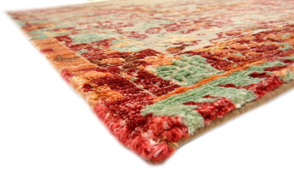 Designer Teppich - 340 x 248 cm - terrakotta