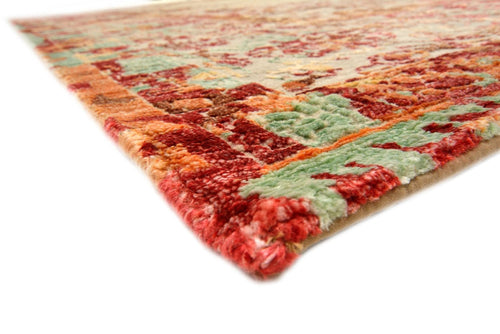 Designer Teppich - 340 x 248 cm - terrakotta