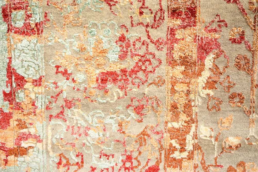 Designer Teppich - 340 x 248 cm - terrakotta